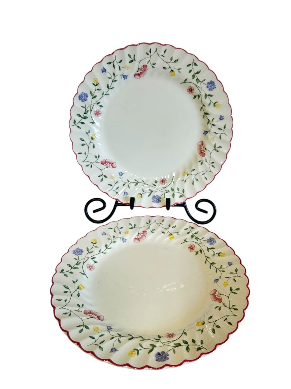 Vintage Johnson Brothers Summer Chintz Dinner Plate Set of 2